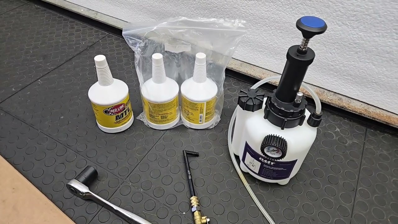 Lotus Evora - How to flush and fill the 6MT manual transmission fluid