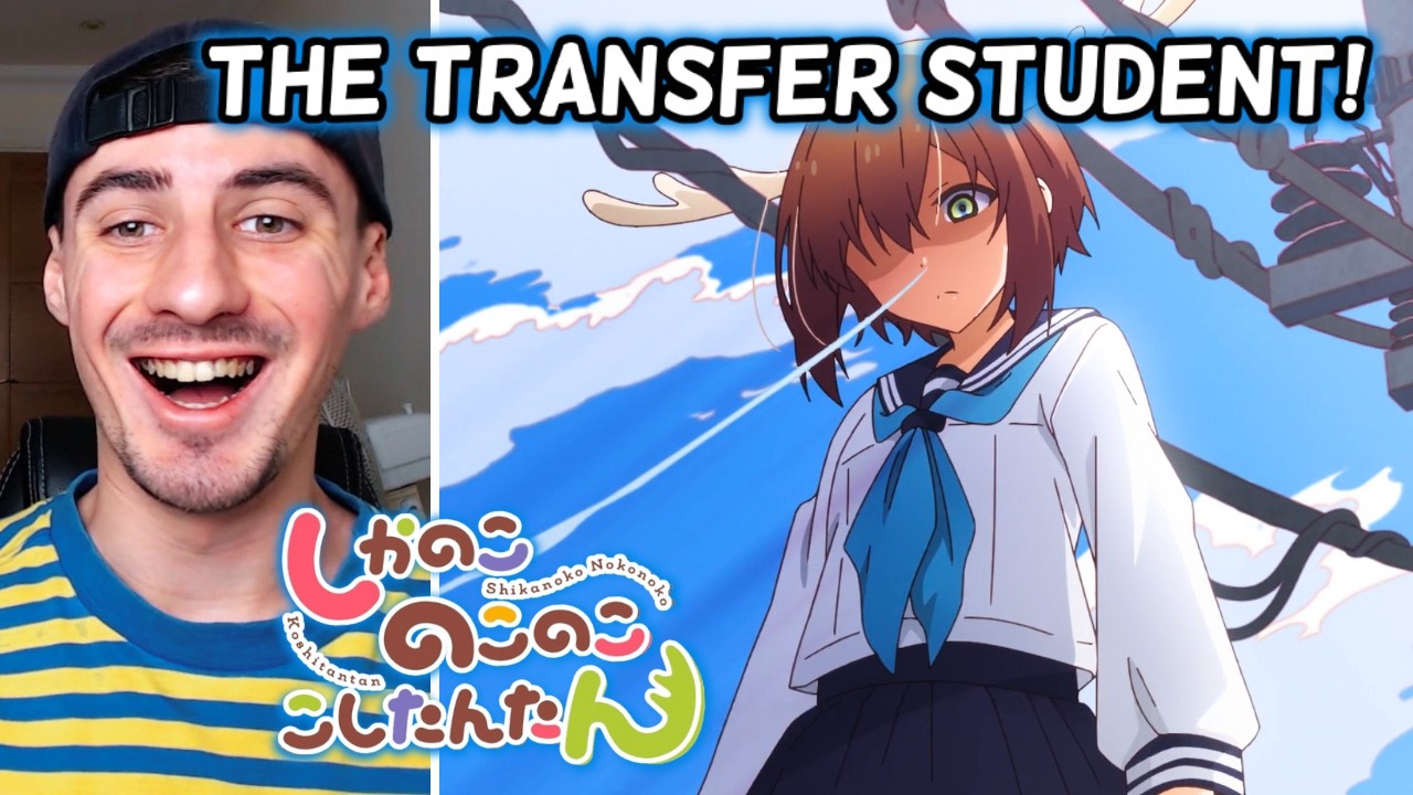 My Deer Friend Nokotan Episode 1 Reaction - しかのこのこのここしたんたん 1話 リアクション