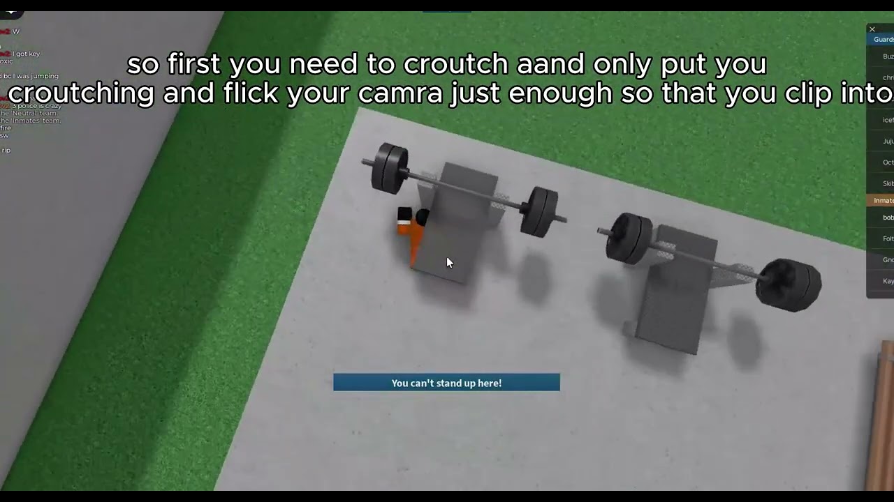 (NEW) How to escape prison life