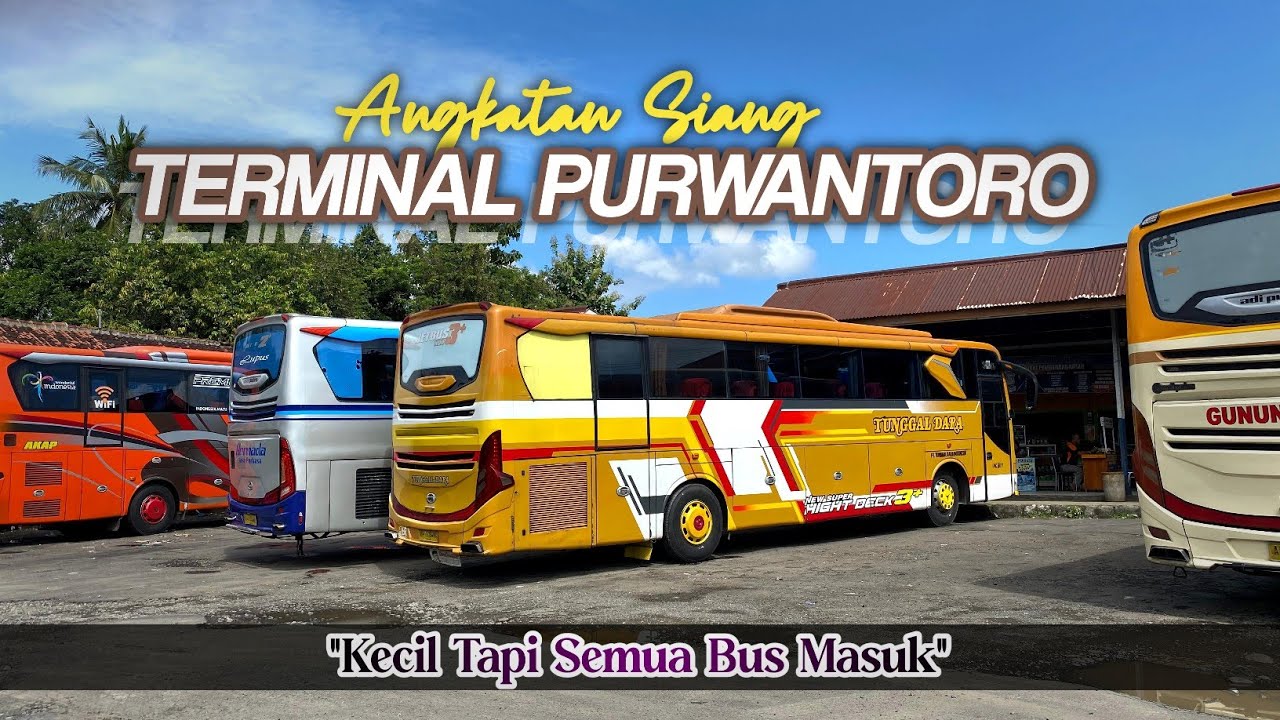 Arus Balik Terminal Purwantoro !!! Ujung Keberangkatan Trayek Wonogiri !!!