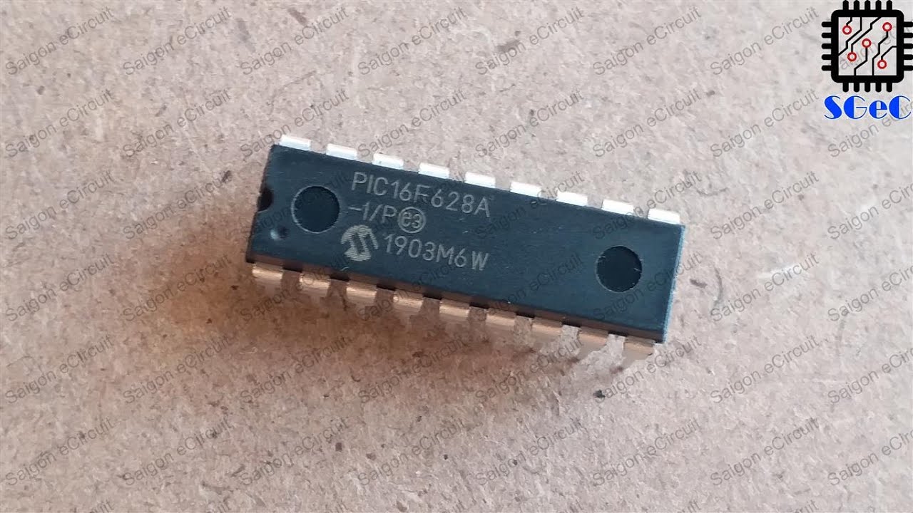 [SGeC] PIC16F628A-I/P FLASH-Based 8-Bit CMOS Microcontroller