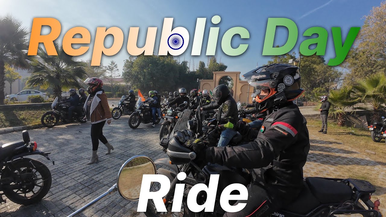 Never expected ki kabhi essa hoga on Republic Day. #republicday #royalenfield
