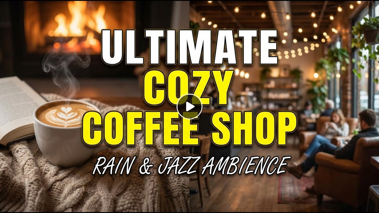 Relaxing Coffee Jazz Instrumental with Smooth Bossa Nova for Work and Study Focus