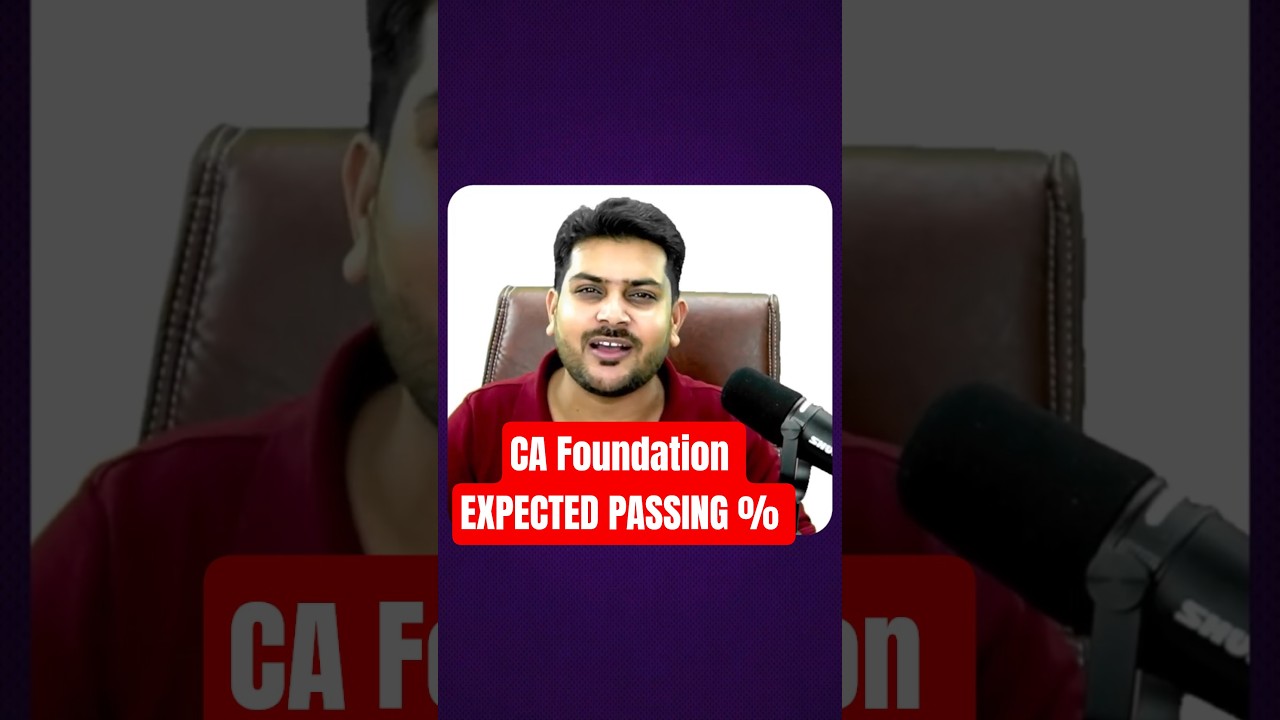 CA Foundation Result update 🔥