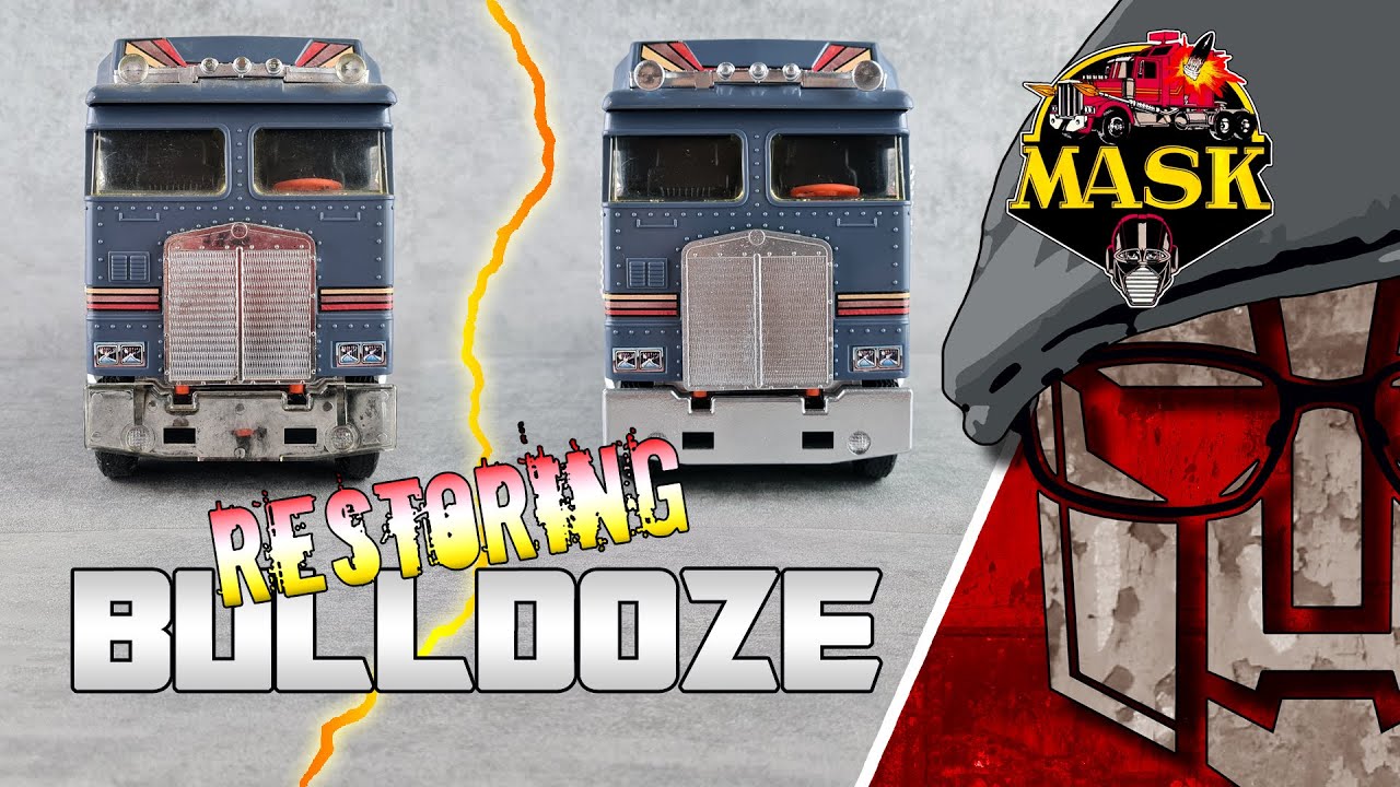Rebuilding M.A.S.K. #46: Bulldog/Bulldoze reparieren/restaurieren (deutsch/German)