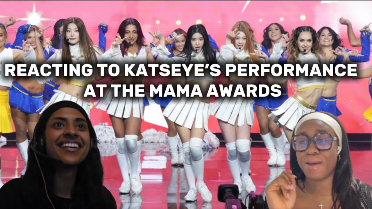 Reacting to KATSEYE’s ICONIC MAMA Awards Performance! @katseyeworld 