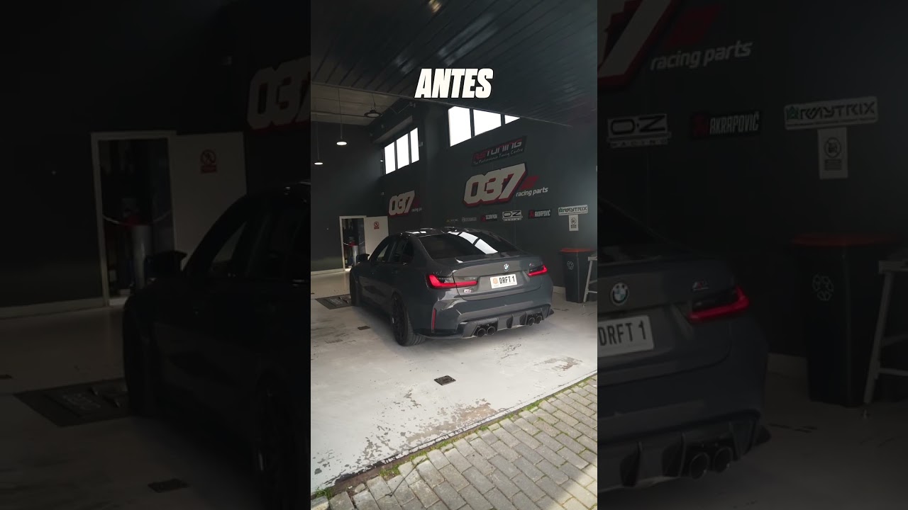 OEM vs Fi EXHAUST Single Mid Pipe and Catted Downpipe Sound Comparison on BMW G80 M3 feat. KikeGTR