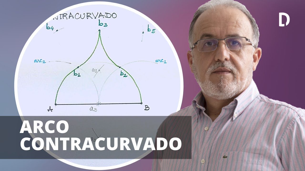 Arco Contracurvado | Construções Geométricas Fundamentais | Desenho Técnico