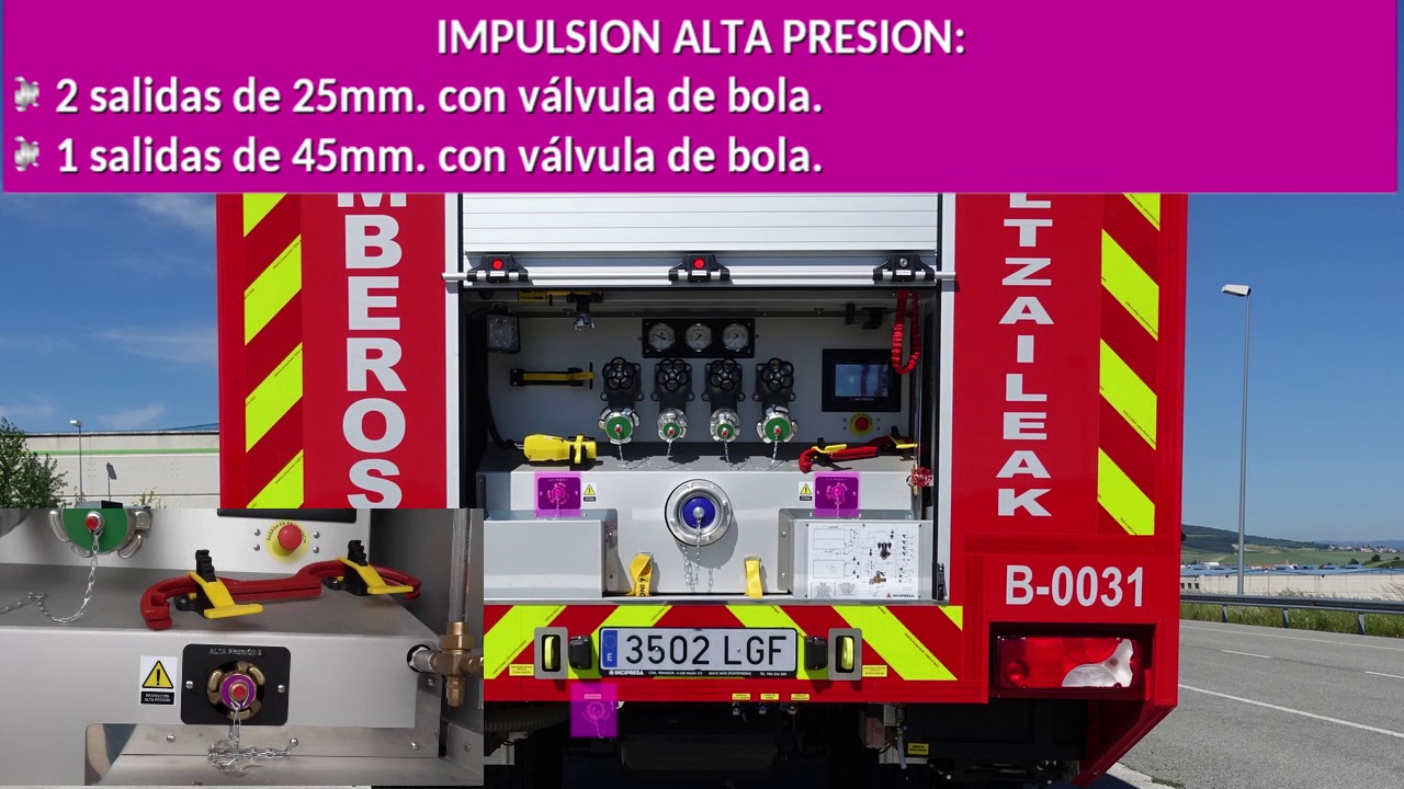 Scania P370 4x4-Incipresa BRP35 BSNA 5 Generador-Bomba