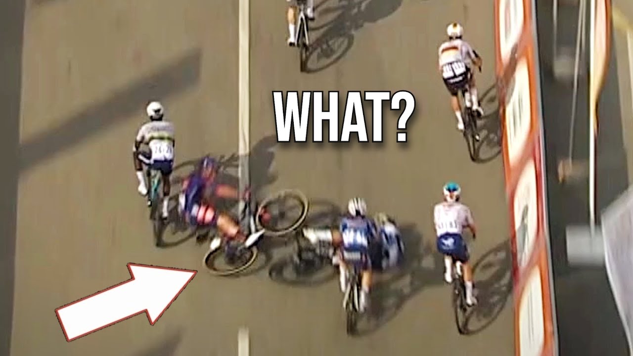 MADNESS - Three Separate Crashes in One Sprint Finish | Tour of Oman 2025 Stage 2