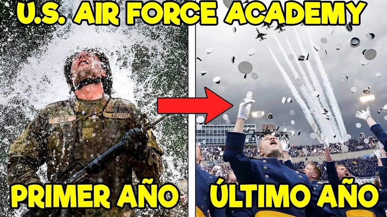 ¿Qué viven realmente los cadetes en la Academia de la Fuerza Aérea de EU?
