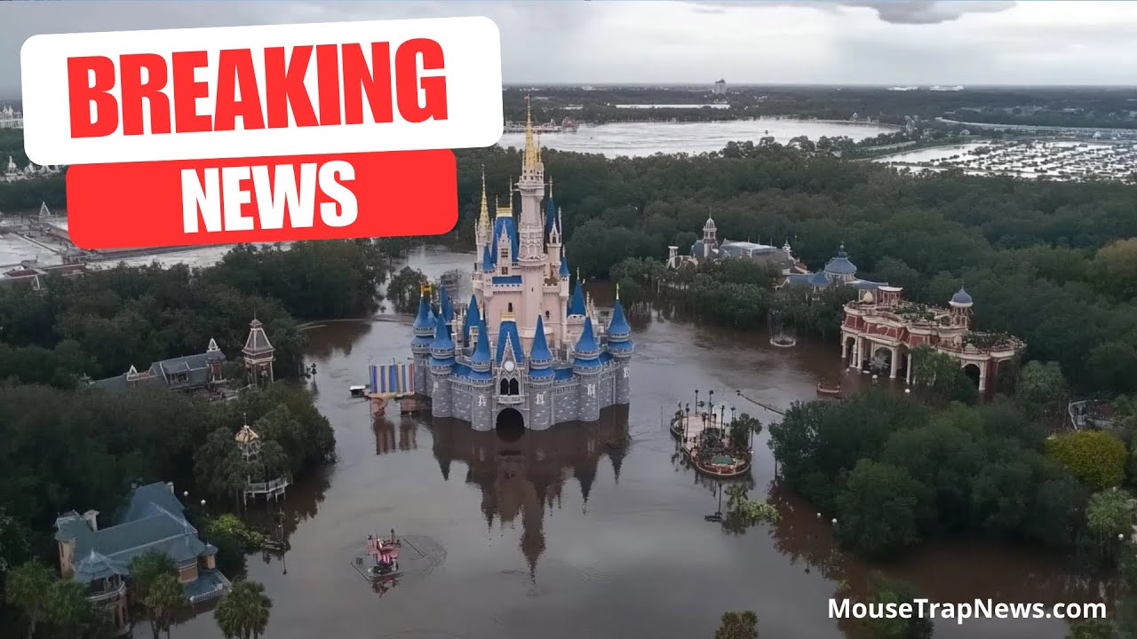 BREAKING: Disney World Destroyed By Hurricane Milton