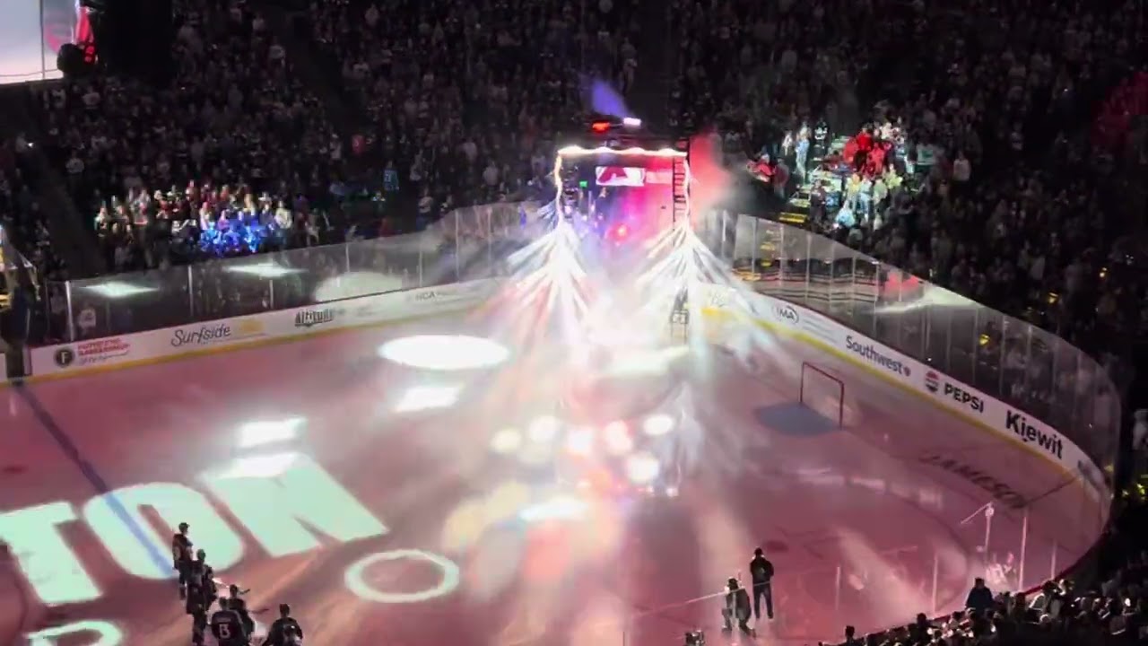 Colorado Avalanche Home Opener: Player Introductions! Vs Utah Mammoth (Oct 9, 2025)