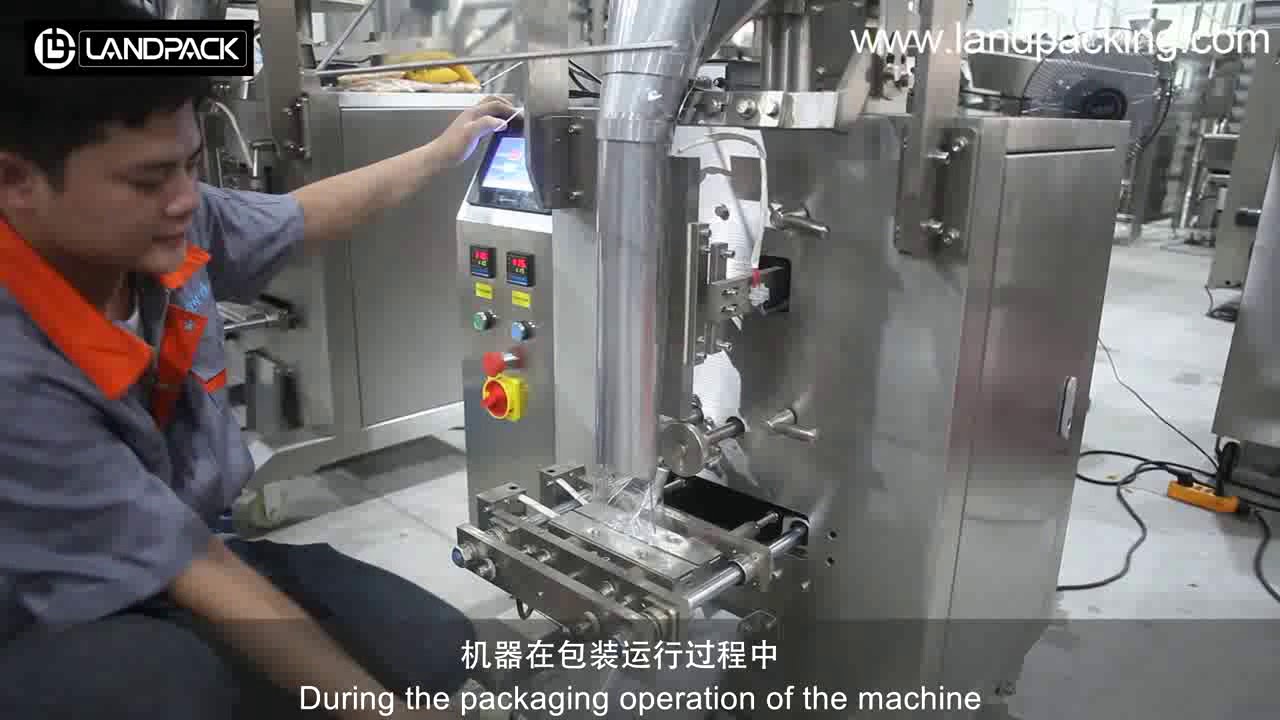 how to adapting packing machine. Packing size adjustment.Install Bag making device