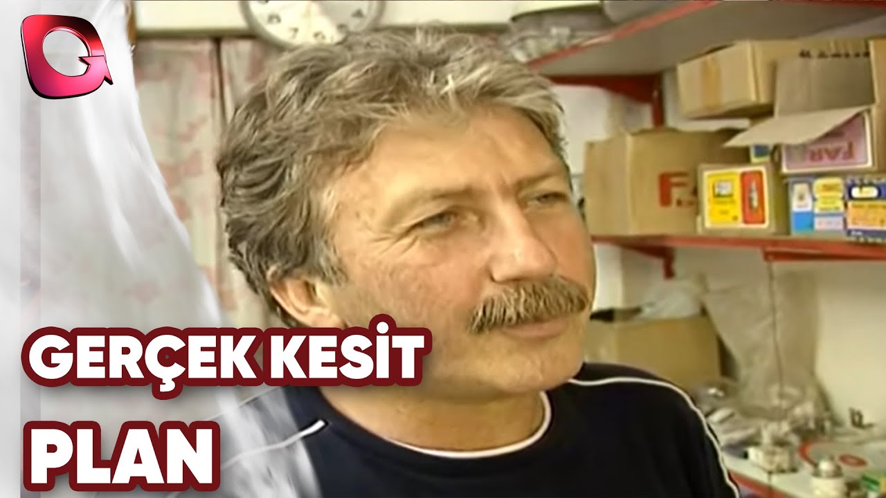 GER&Ccedil;EK KESİT - PLAN