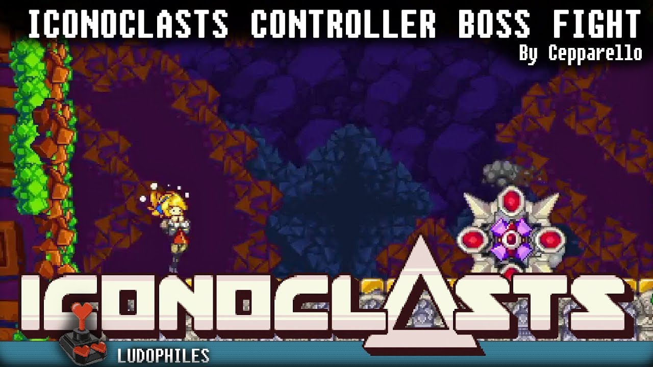 Iconoclasts Controller Boss Fight