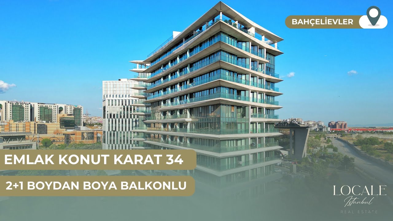 EMLAK KONUT KARAT34 PROJESİ GENİŞ TİP  2+1 DAİRE