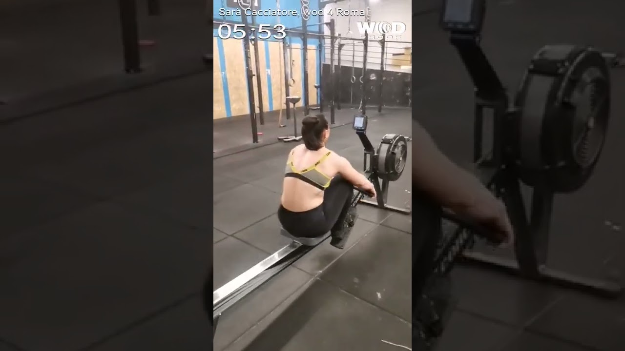 Sara Cacciatore - Wod 4, Roma Throwdown 2022, Intermediate