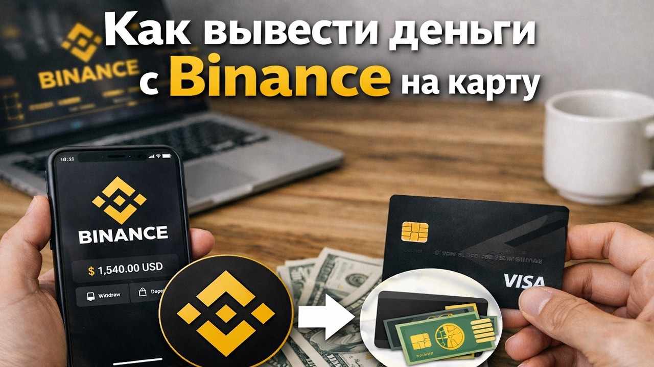 Как вывести деньги с Binance на карту