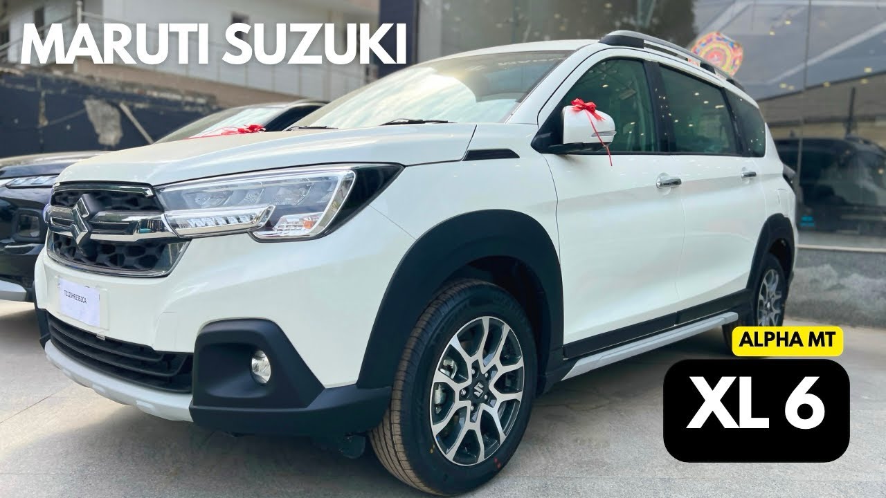 2023 Maruti Suzuki XL6 Alpha MT White | Review| MotorVahan