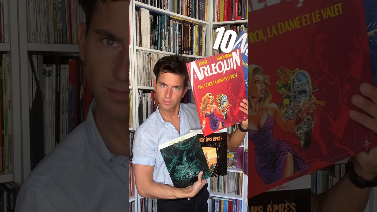 🙌🇧🇪 Jean Van Hamme Top 10 📋📚🔟 Number 10: Arlequin & Histoire sans h&eacute;ros 🥰 #comics #bd #belgian