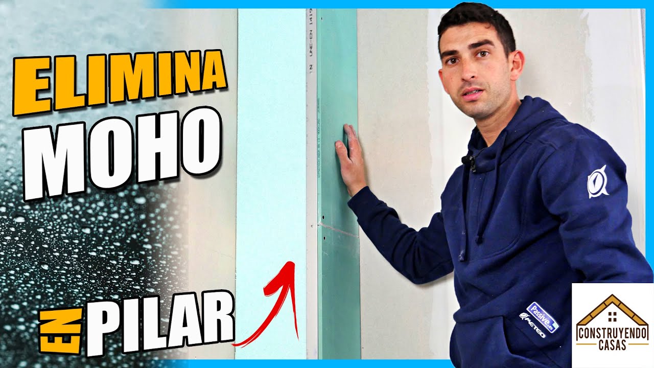 🔶ELIMINA el MOHO de LAS PAREDES y PILARES 🔶 (PARA SIEMPRE) | HUMEDAD por CONDENSACIÓN