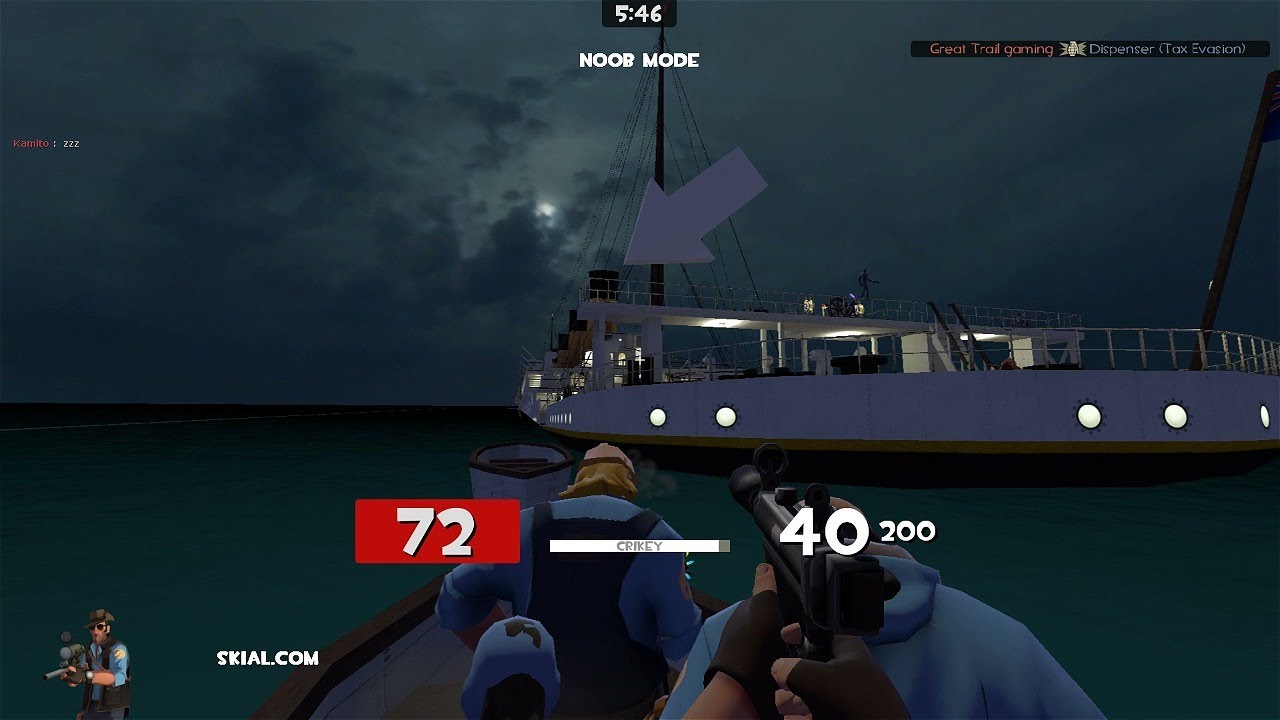 TF2: Zombie Escape Mod - ze_titanic_cqd_v2_fixed on Skial