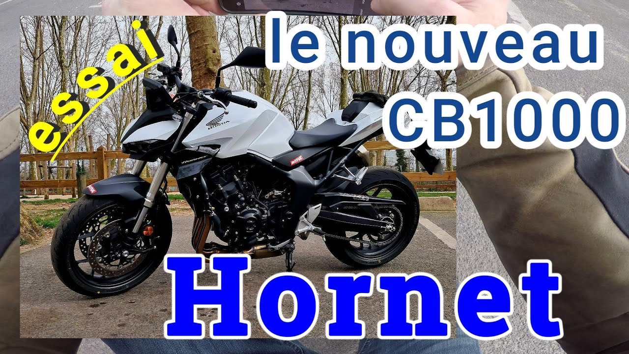 Honda CB1000 Hornet standard, je Teste la nouvelle MOTO #bikeexperience 
