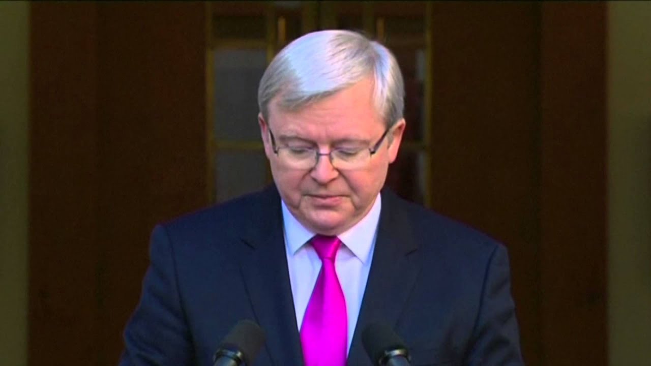 Kevin Rudd announces 2013 election date