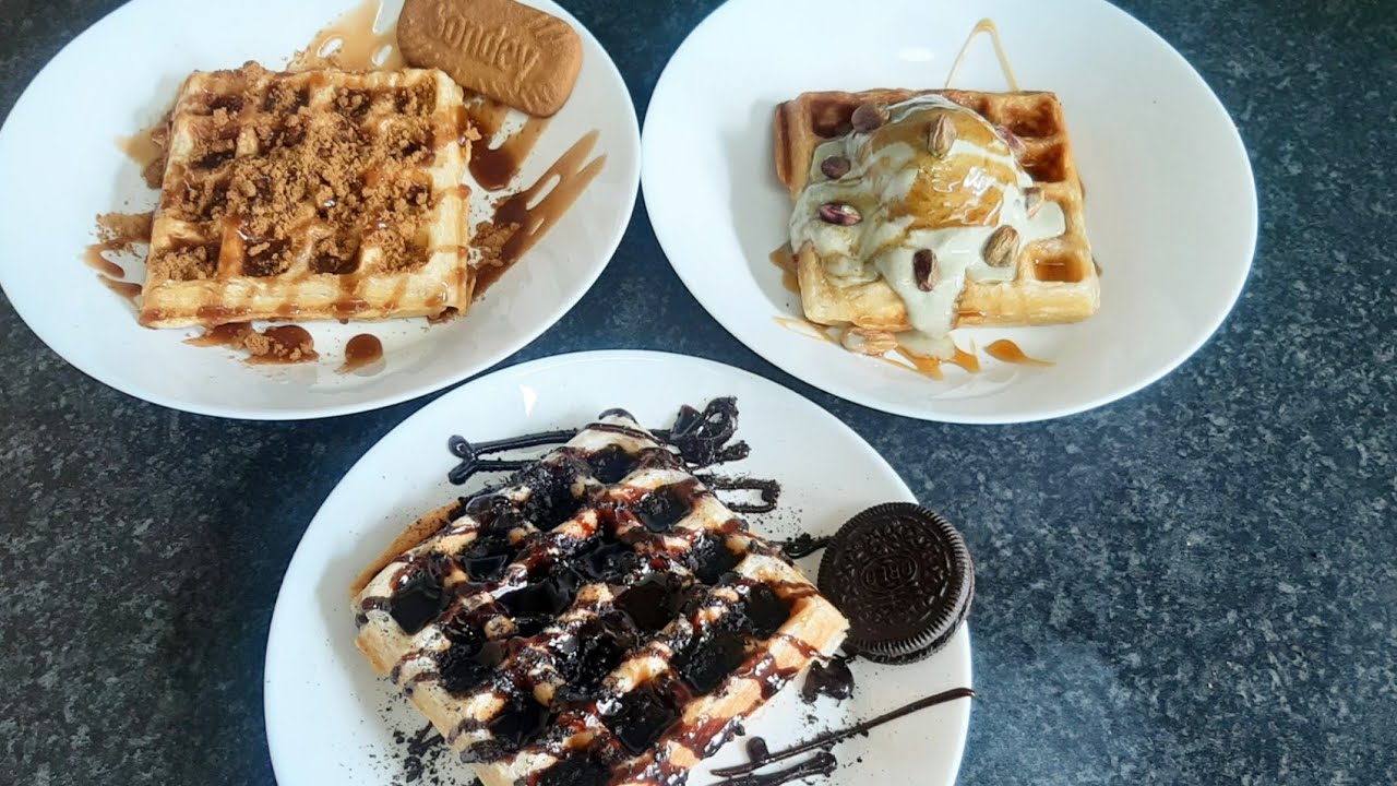 Puff Pastry Waffles/Kiri cheese With English and Swahili Subtitles