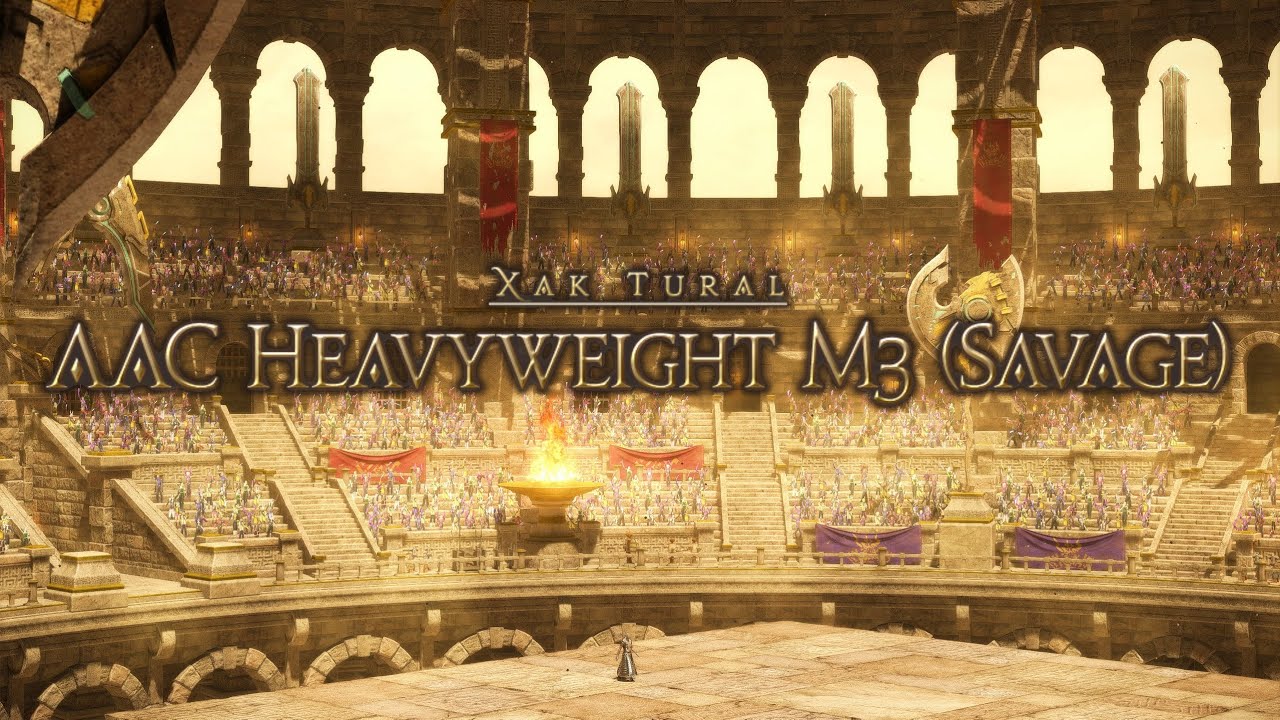 FFXIV | ACC Heavyweight M3 Savage (M11S) Clear DRK OT PoV