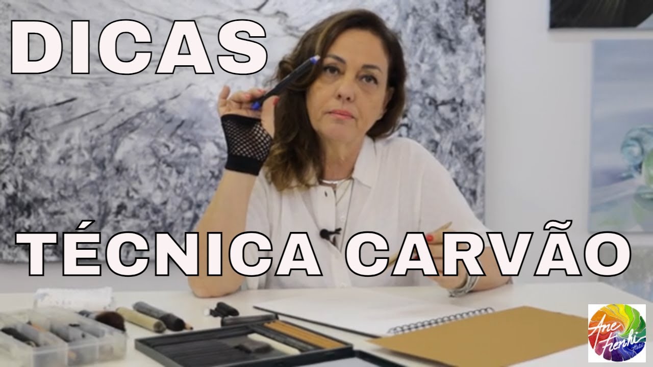 PINTURA A CARVÃO - DICAS