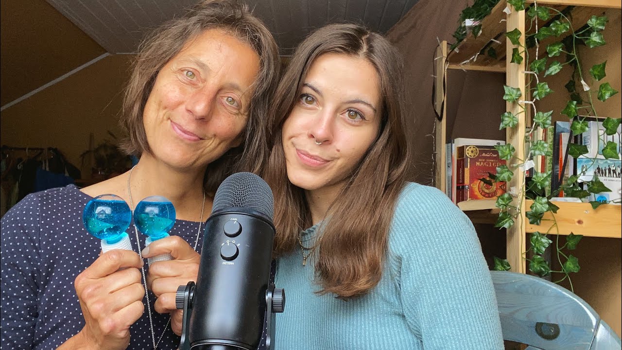 ASMR My Mum Tries To Give Me Tingles ( and vice versa )