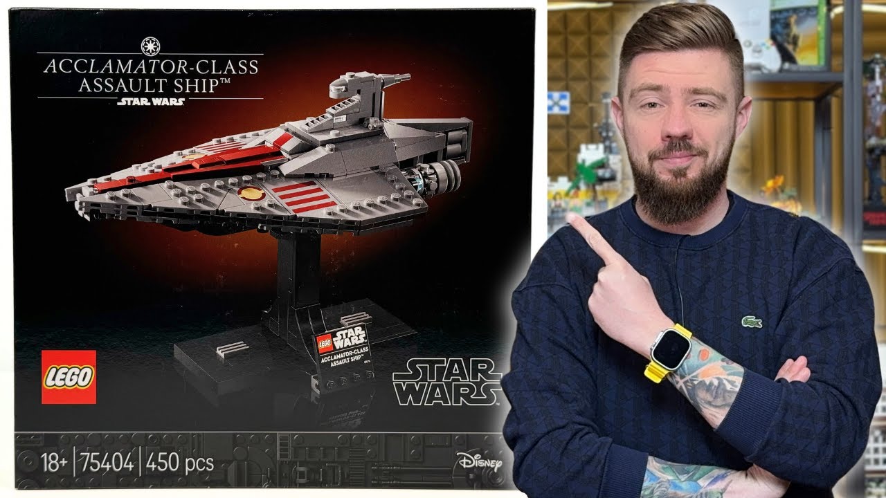 KRĄŻOWNIK SZTURMOWY TYPU ACCLAMATOR 🚀 LEGO STAR WARS 75404 RECENZJA