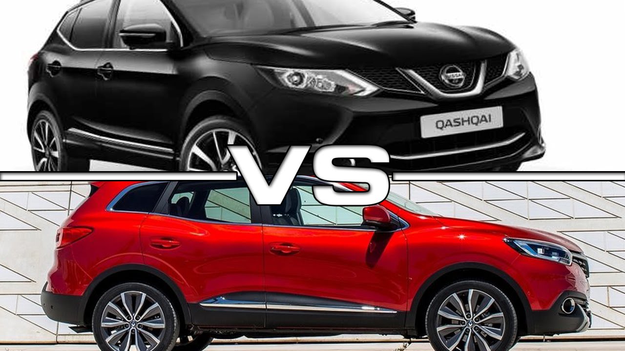 2016 Renault Kadjar vs 2016 Nissan Qashqai
