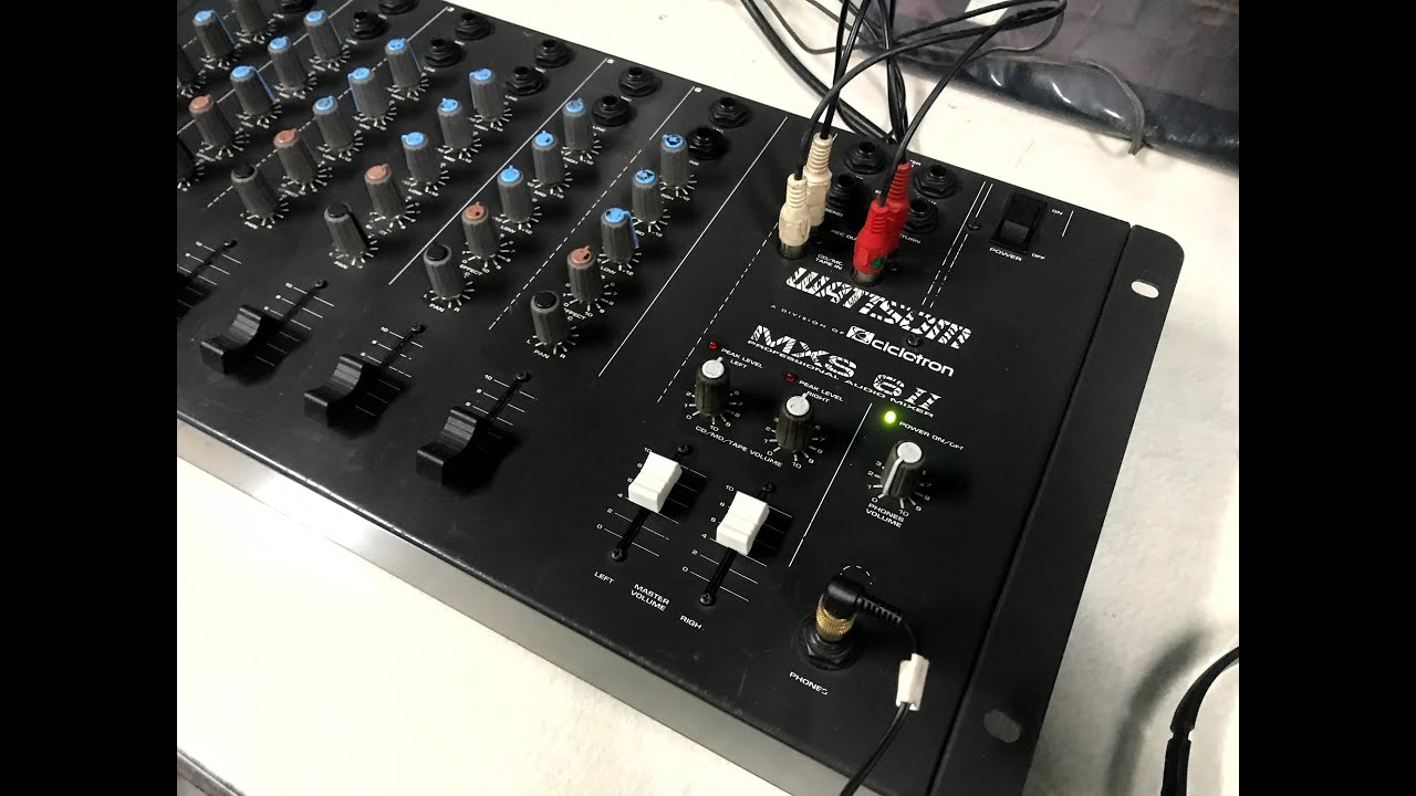 O Rei do Som - Mesa de Som Wattson MX-6II