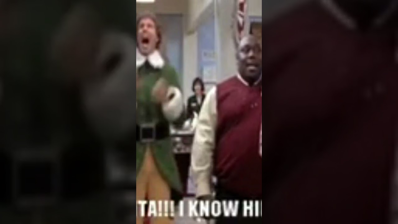 Santa i know him elf &pound; #santa #christmas #elf #elfmovie #christmasmovies #followme #subscribe
