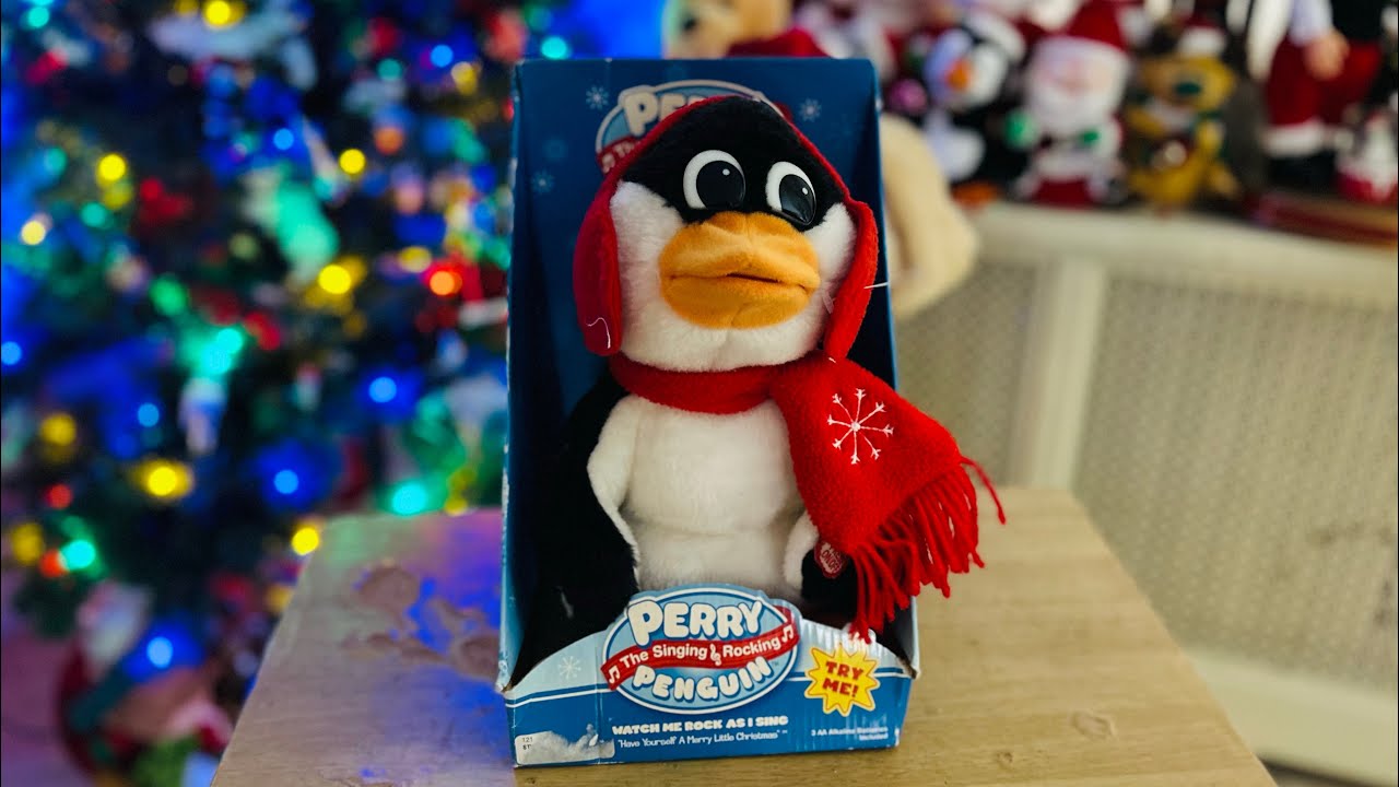 Kurt S. Adler Perry The Singing & Rocking Penguin (2)