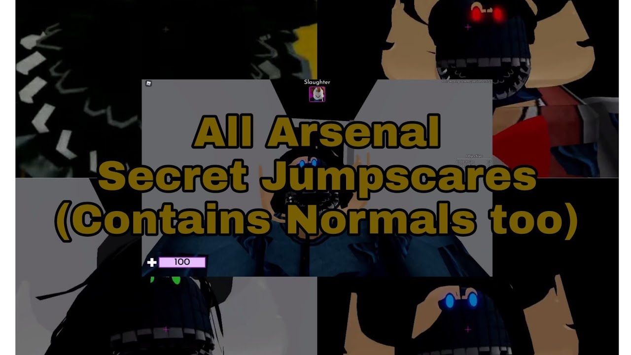 All Arsenal Secret Jumpscares From Slaughter/Horror Event (Roblox Arsenal)