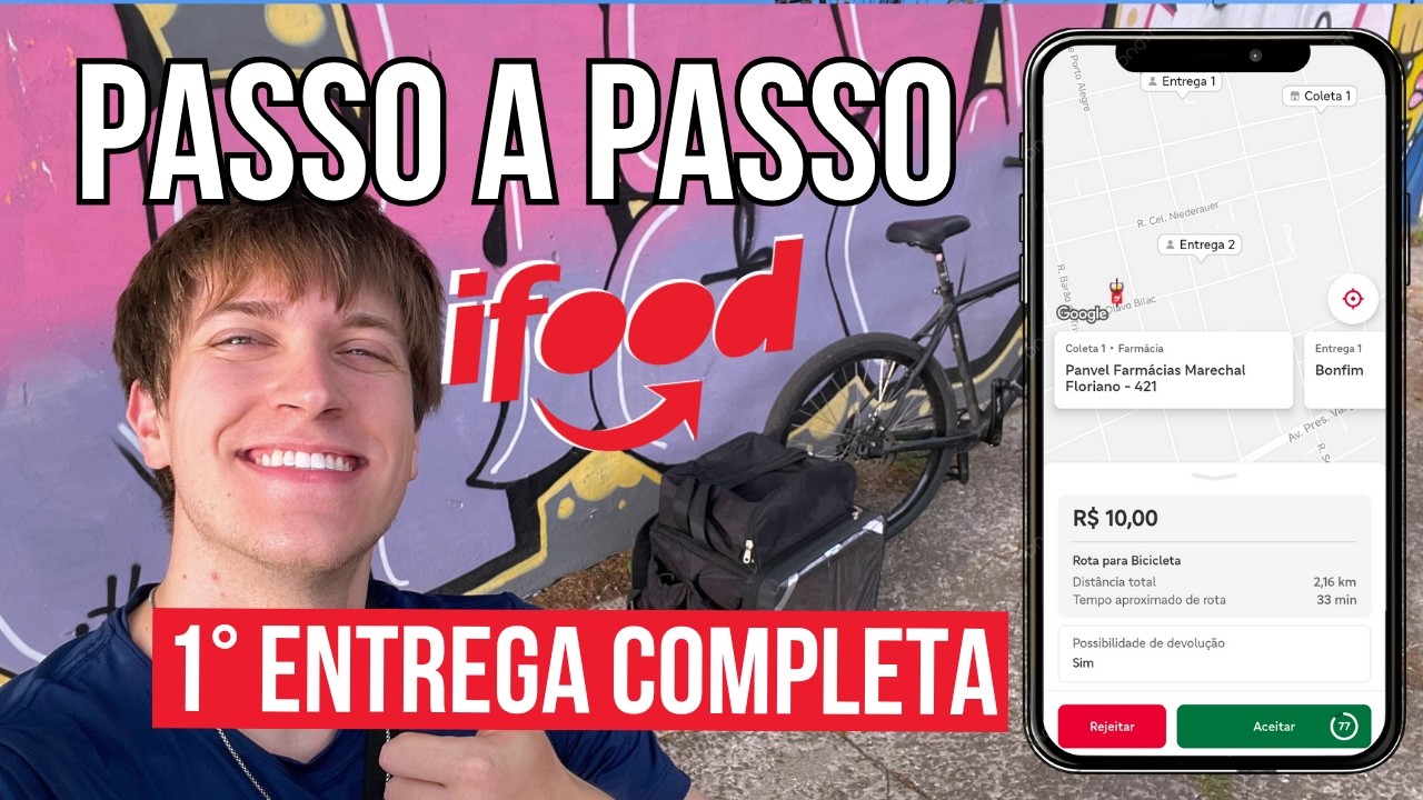 como come&ccedil;ar no iFood em 2025 (tutorial completo)