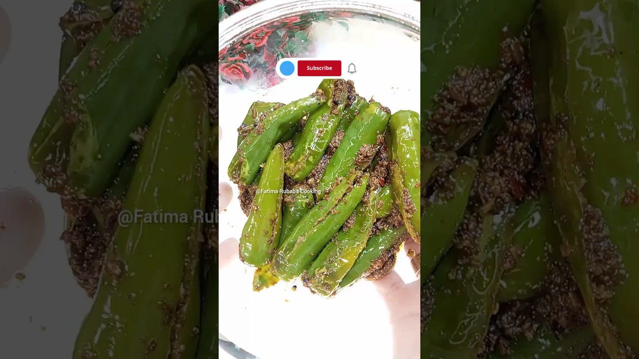 Green Chillies Recipe | Hari Mirch Ka Salan#greenchilli #harimirchi#harimirchachar #shorts#ytshorts