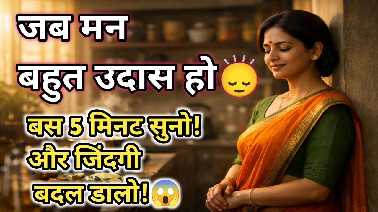 5 Minutes That Will Change Your Mood | This Video Will Give You Peace | Deep Emotional Motivation |