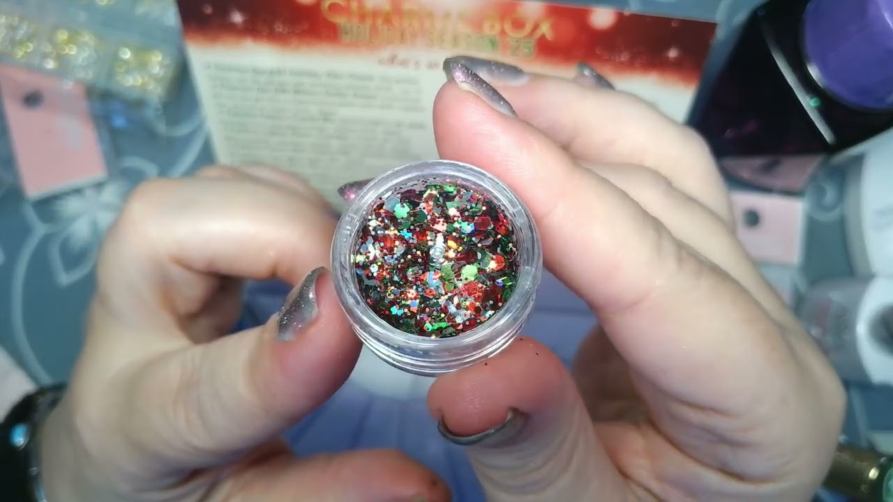 Valentine’s Nails Using a Christmas Nail Box 💕 | Daily Charme Holiday Box Nail Art