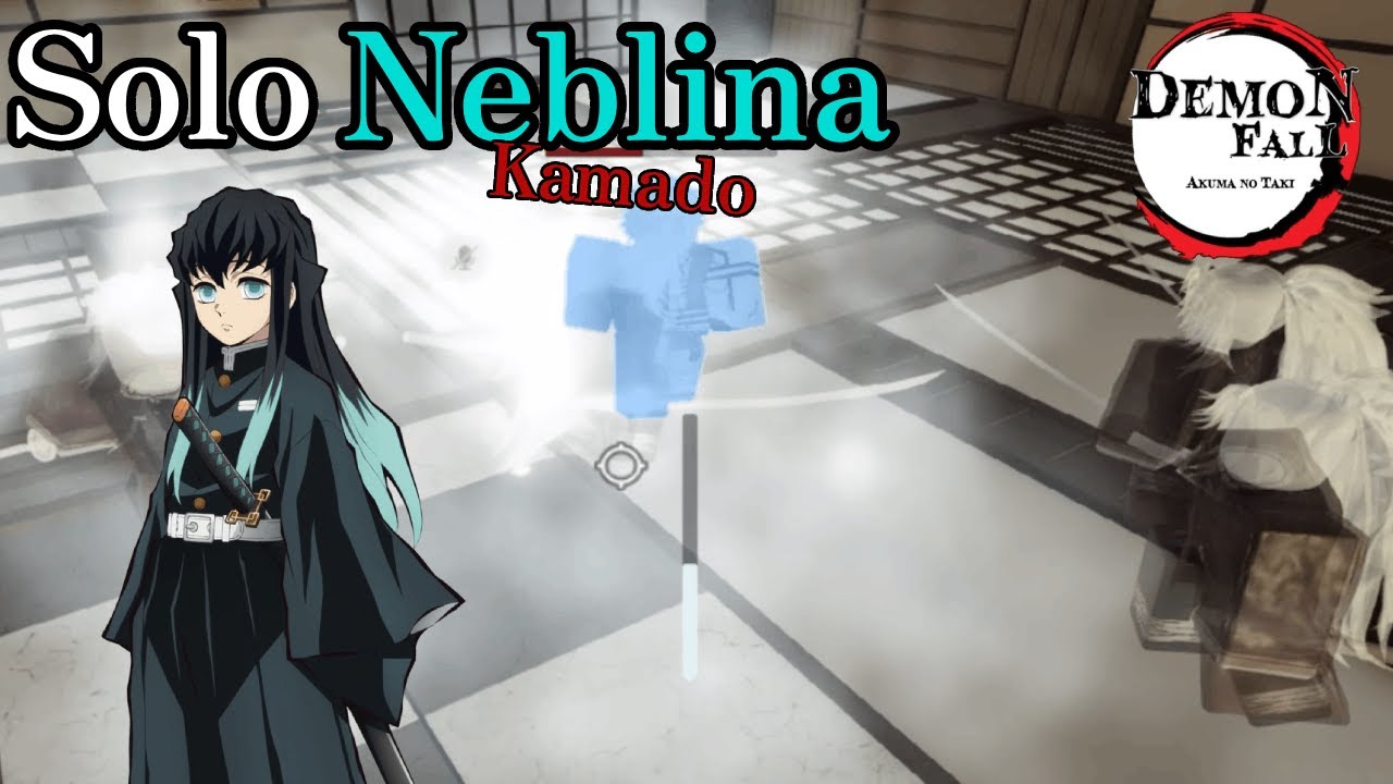 Infinity Castle con Niebla SOLO en Demonfall - ROBLOX