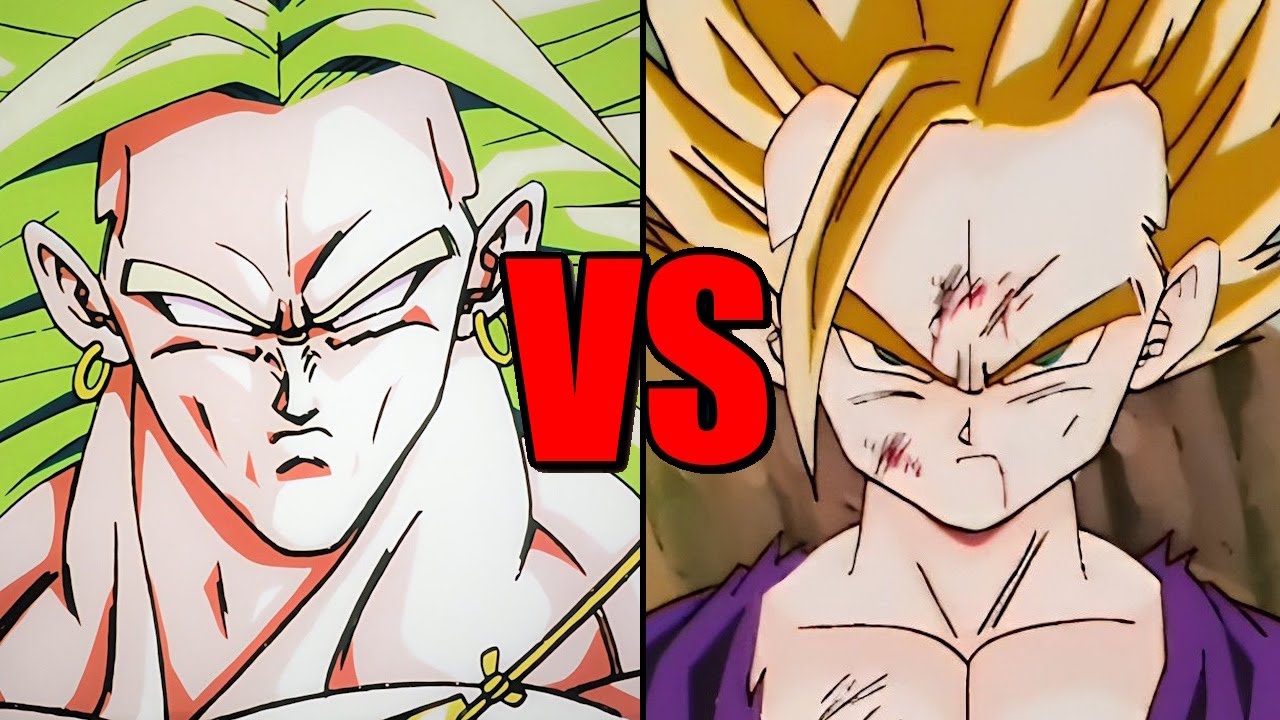 Broly VS SSJ2 Gohan