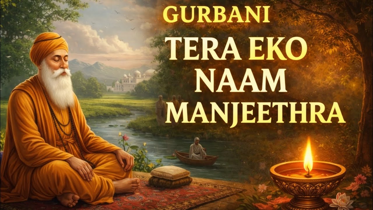 Tera Eko Naam Manjeethra – Peaceful Gurbani | Soothing Kirtan | Anmol Presents