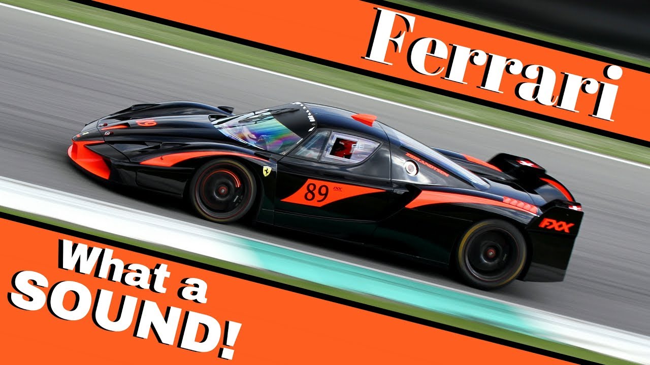 Ferrari FXX evolution pack and its 860hp V12 engine - What a sound!
