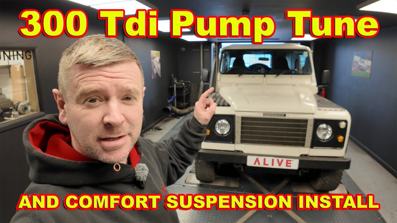 Настройка топливного насоса Defender 300 Tdi + установка подвески Comfort