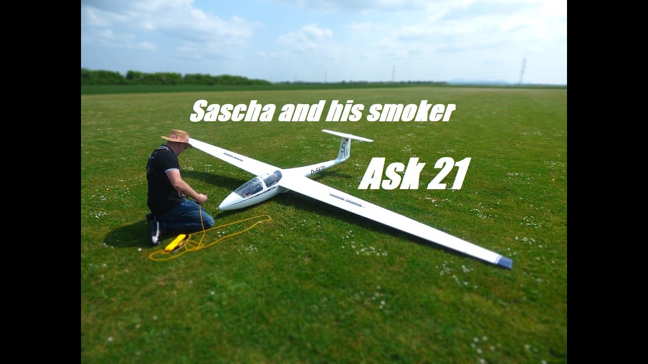 Sascha and his beautiful Rc Ask 21
