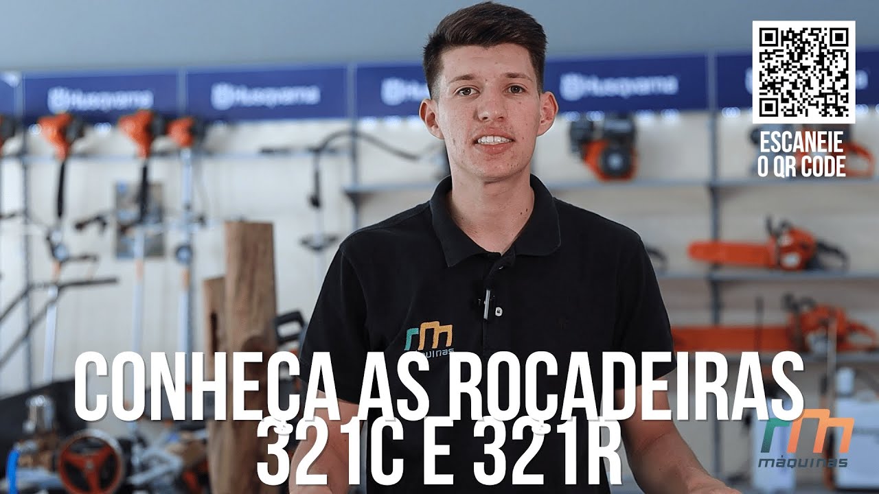 Conheça as roçadeiras Husqvarna 321C e 321R